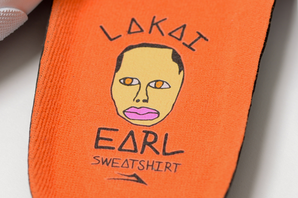 earl sweatshirt lakai shoes